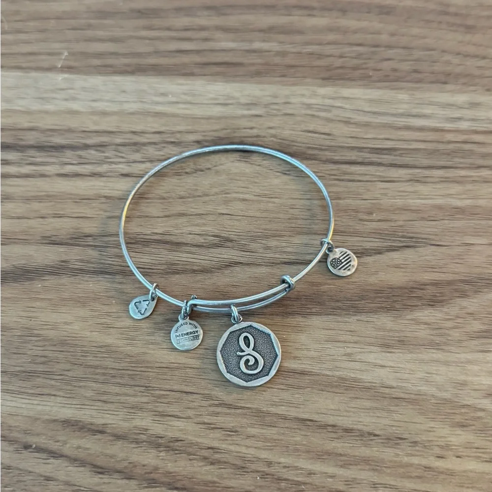 Rare Vintage Alex and Ani Y2K Collectible Bangle Charm Bracelet Lot $165+ Value